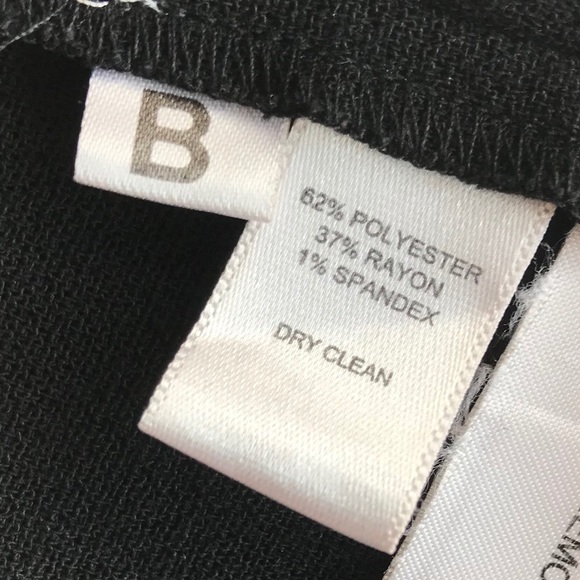 LOFT Petites Black Sheath Career Dress Pockets Y11 - Picture 8 of 8